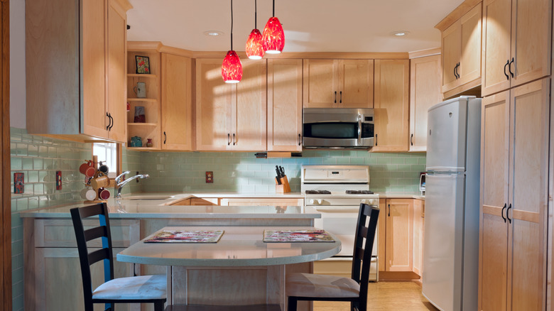 simple kitchen layout