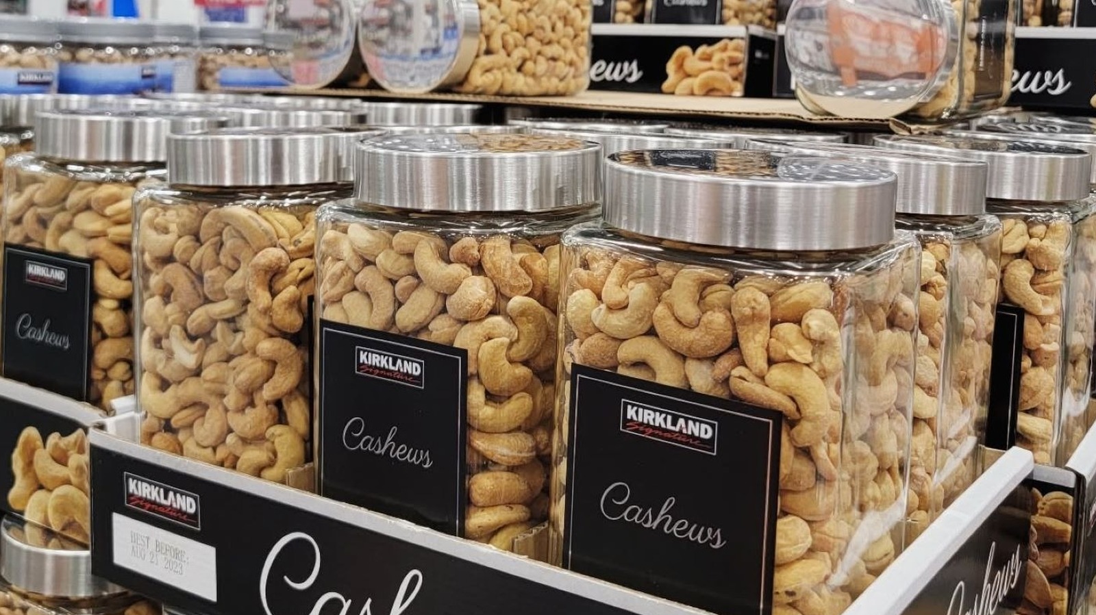 Costco's Kirkland Black Label Cashews Are A Different Grade To Regular Bags