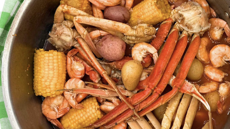 Sam's Club seafood boil components