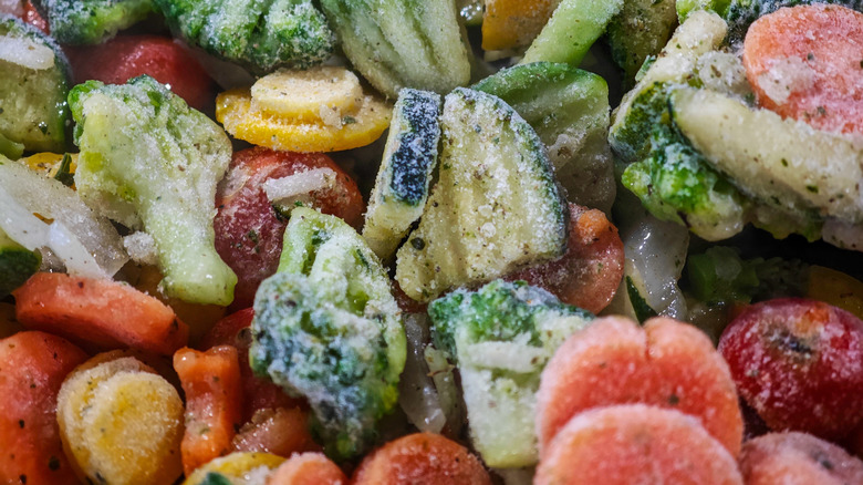 Here's Why Frozen Vegetables Cost So Much Less Than Fresh (And There's An Added Bonus)