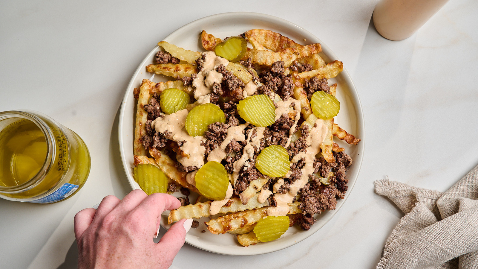 High-Protein Big Mac-Inspired Loaded Fries Recipe