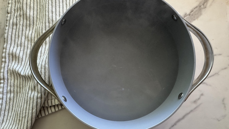 water coming