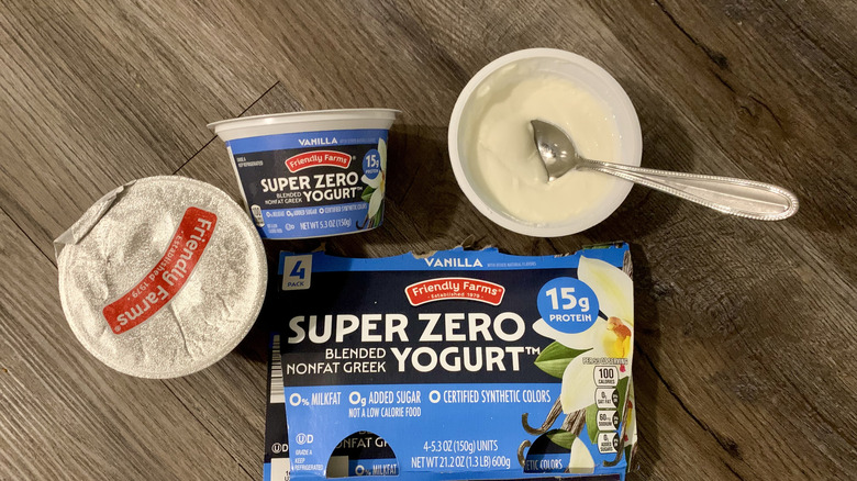 Aldi Friendly Farms Super Zero Blended Nonfat Greek Yogurt