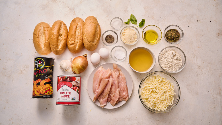 ingredients on a table