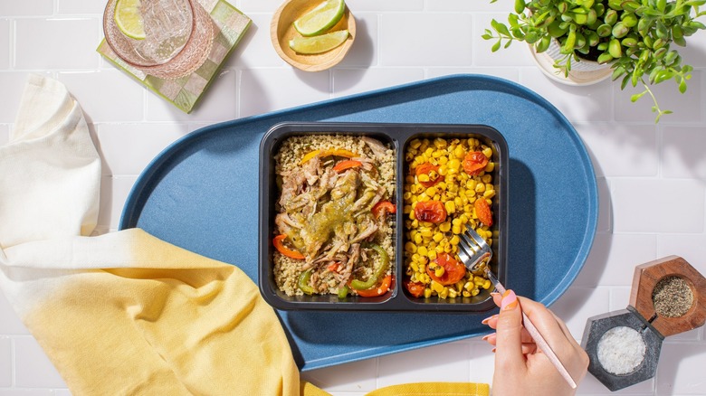 Home Chef Tempo meal tray