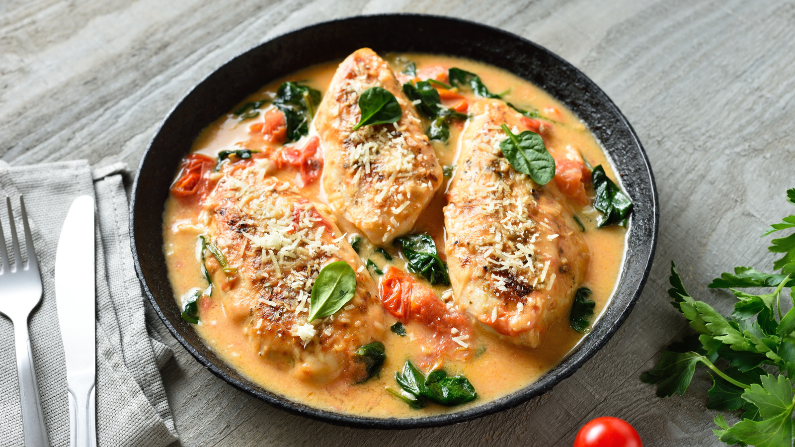 Home Cooks Use These 3 Canned Soups For Smothered Chicken Thighs With Deeper Flavor
