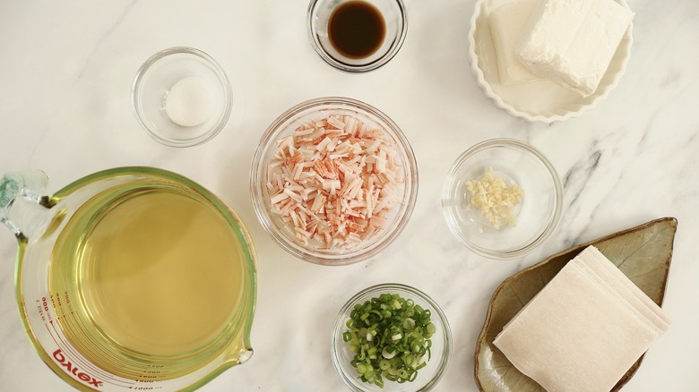ingredients for crab rangoon