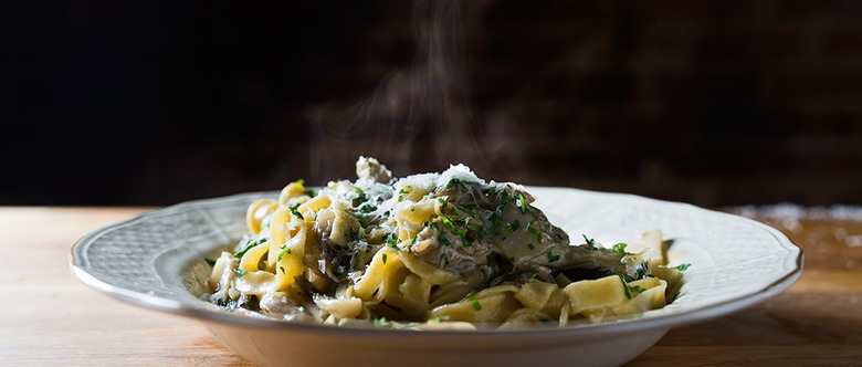 Tagliatelle with Wild Mushrooms