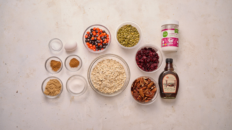 ingredients on a table