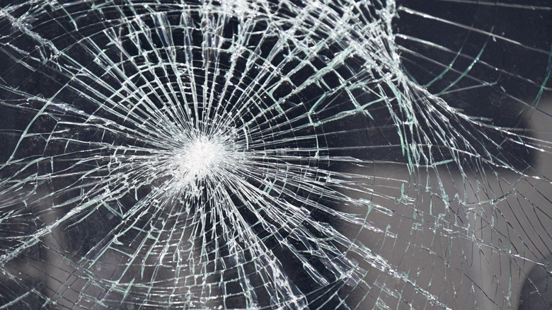 shattered glass