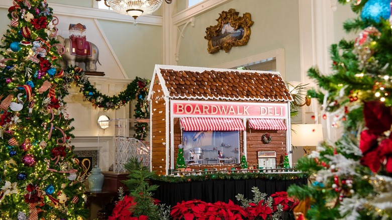 gingerbead house at Disney World
