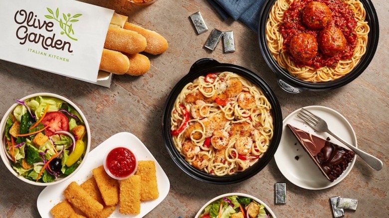 Olive Garden menu items