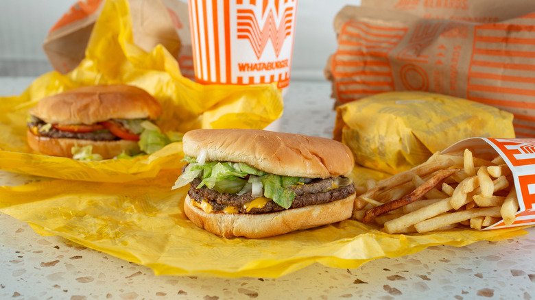 Whataburger combo meal