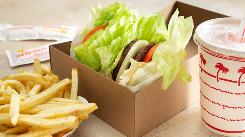 In-N-Out meal