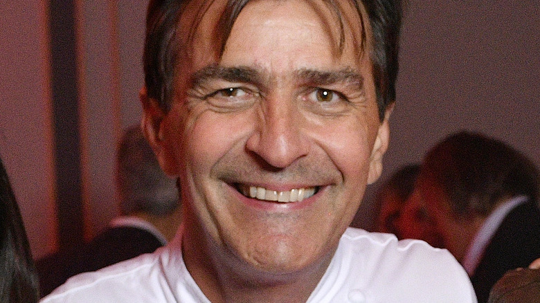 Chef Yannick Alléno smiling