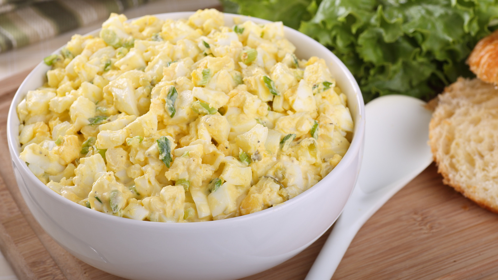 How Much Mayo You Should Really Be Adding To Your Egg Salad