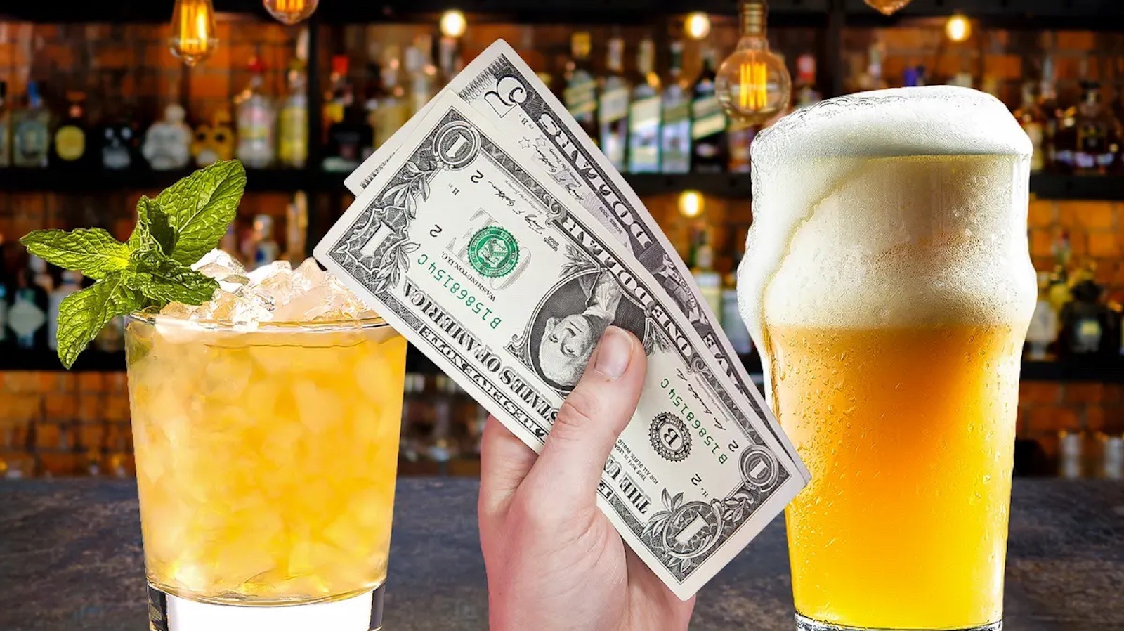 How Much You Should Actually Tip On Beer Vs Cocktails