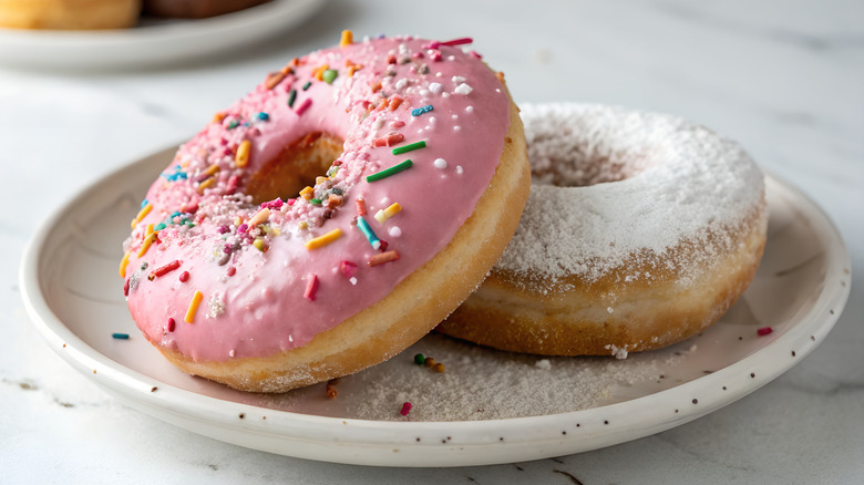 Homer Simpson-style donuts