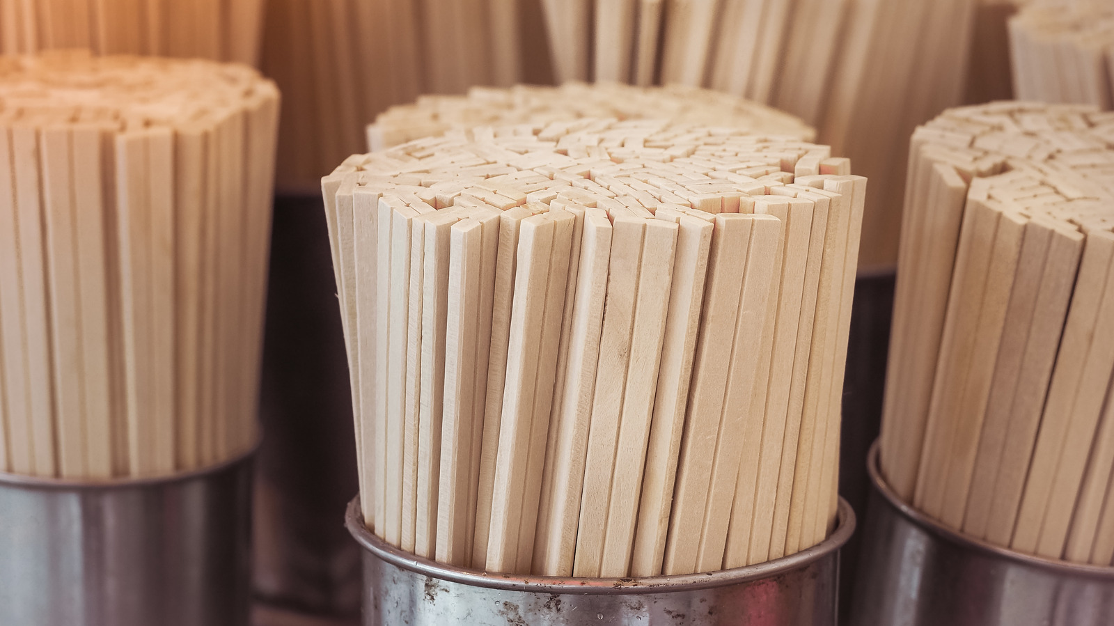 How One Company Is Turning Used Chopsticks Into Furniture