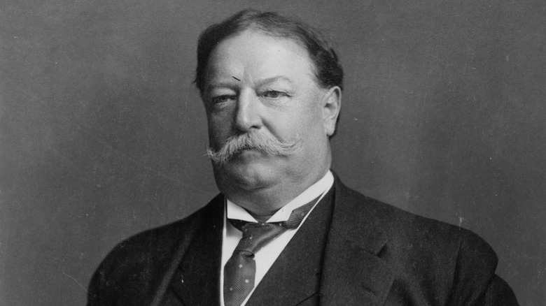 President William Howard Taft posing