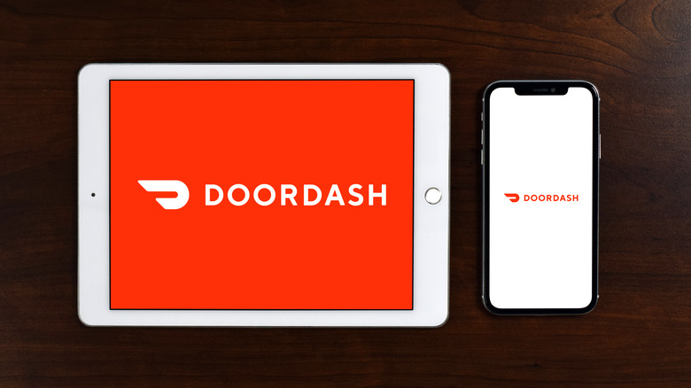 DoorDash apps on devices