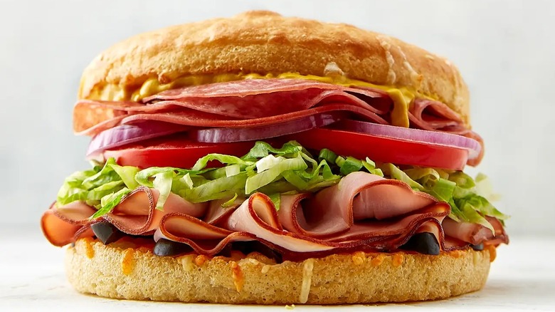 The Original Schlotzsky' sandwich
