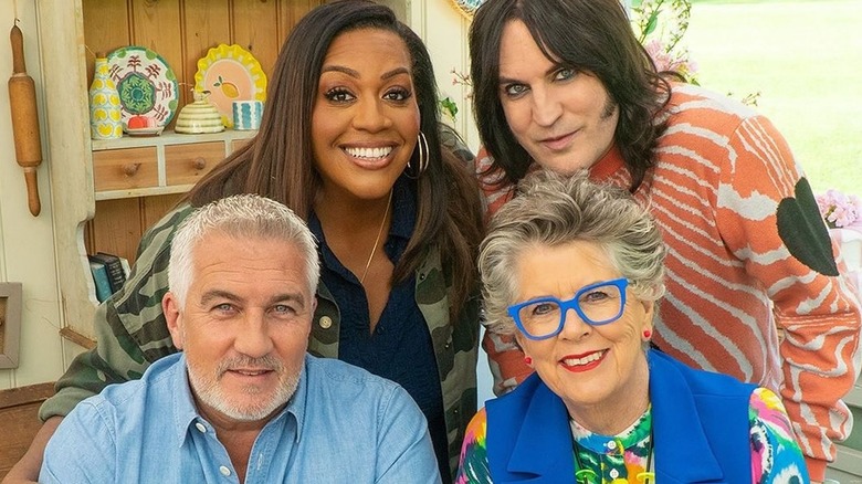 Great British Bake Off presenters and judges