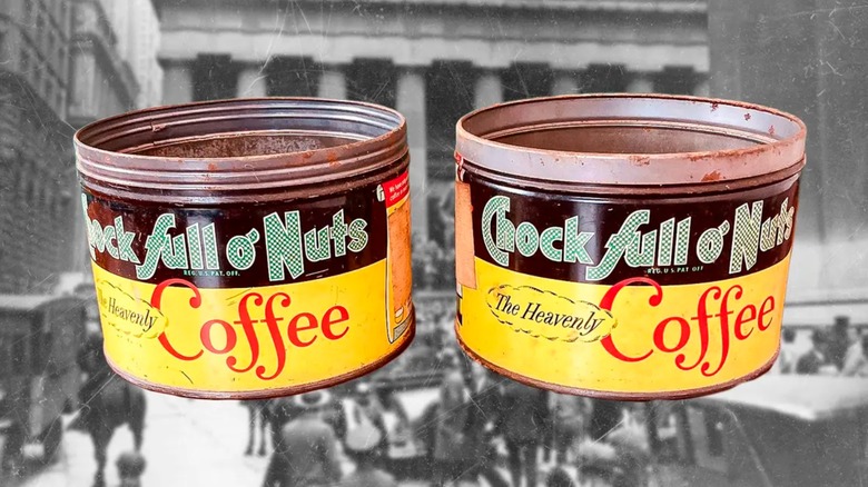 Chock Full o'Nuts Coffee Great Depression concept