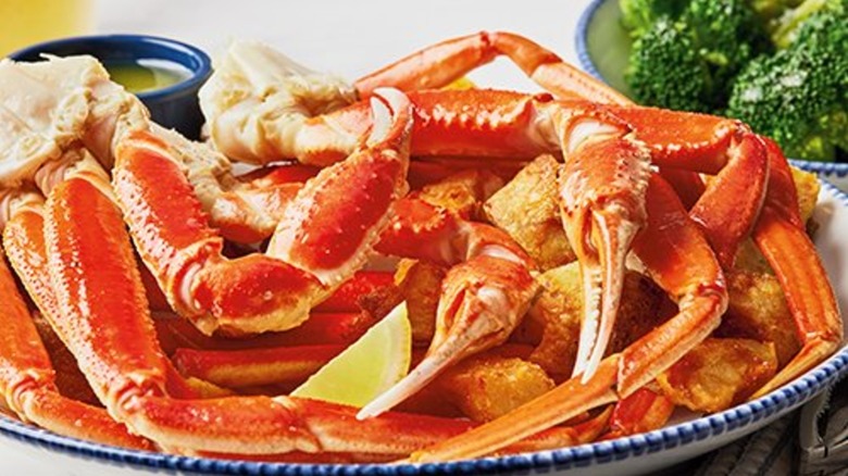 Red Lobster snow crab legs in Tuesday deal