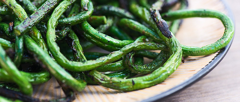 Charred Long Beans