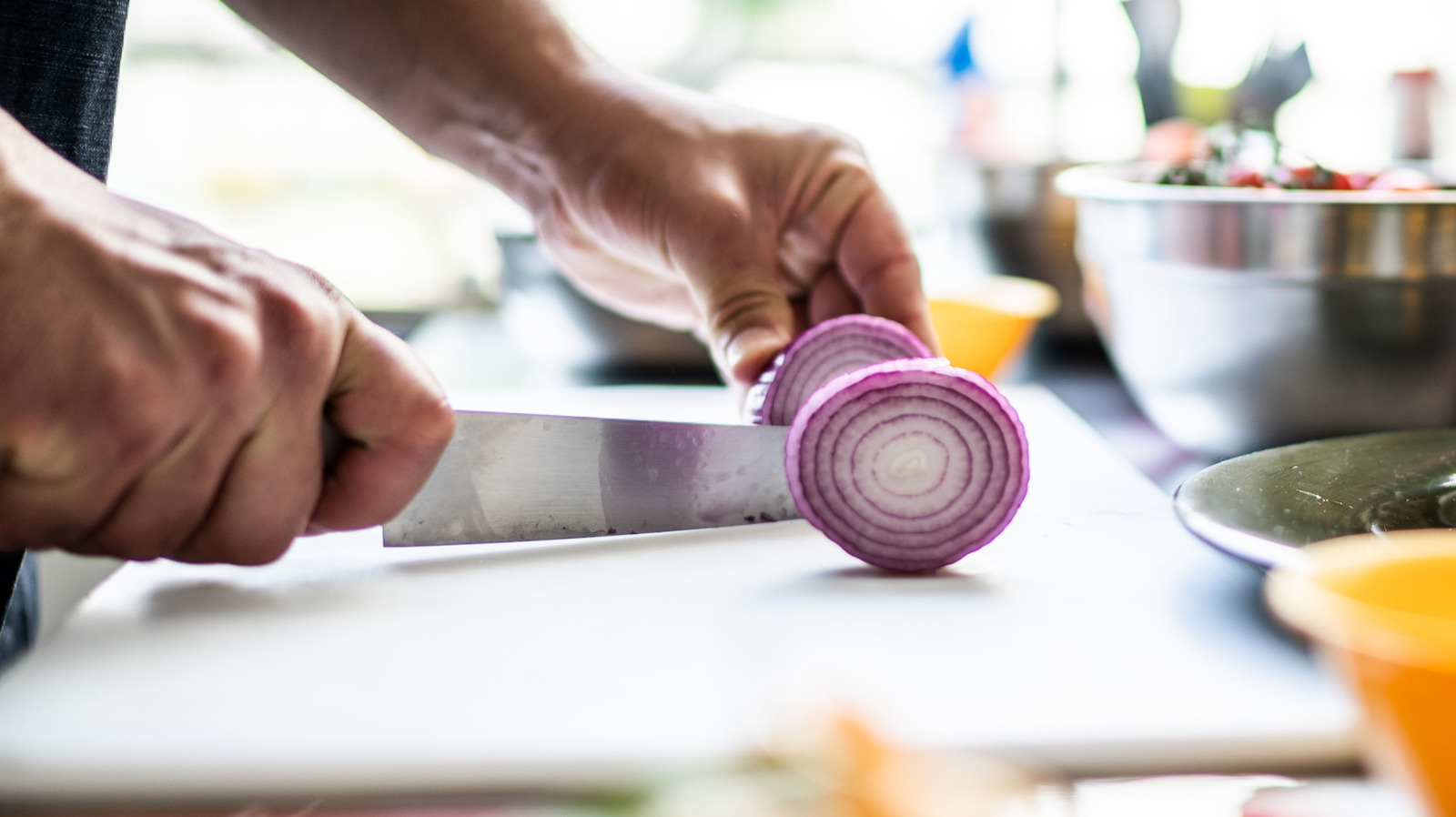 How To Cut Onions For The Perfect Savory Snack Cups
