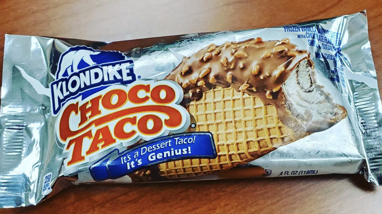 Klondike Choo Taco in packaging