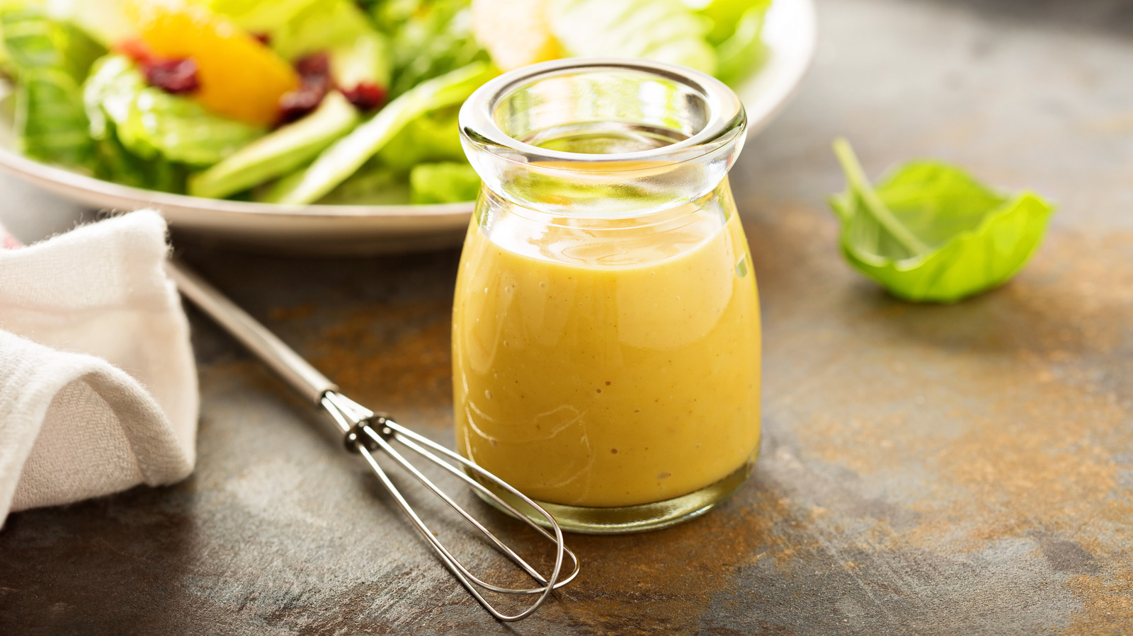 How To Fix A Salad Dressing That's Overly Acidic