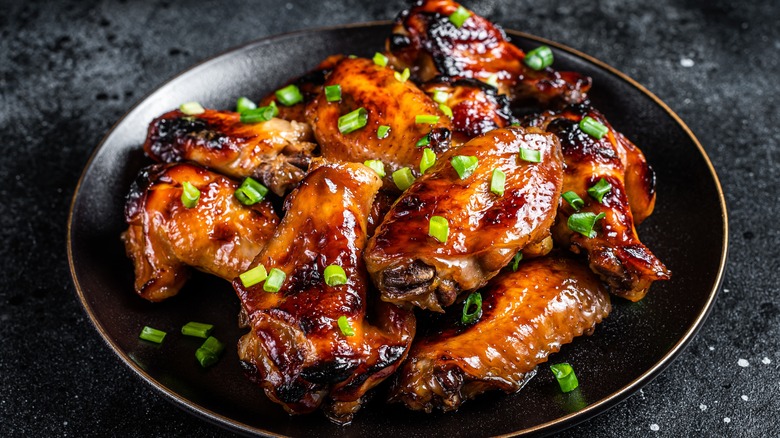 baked barbecue chicken wings