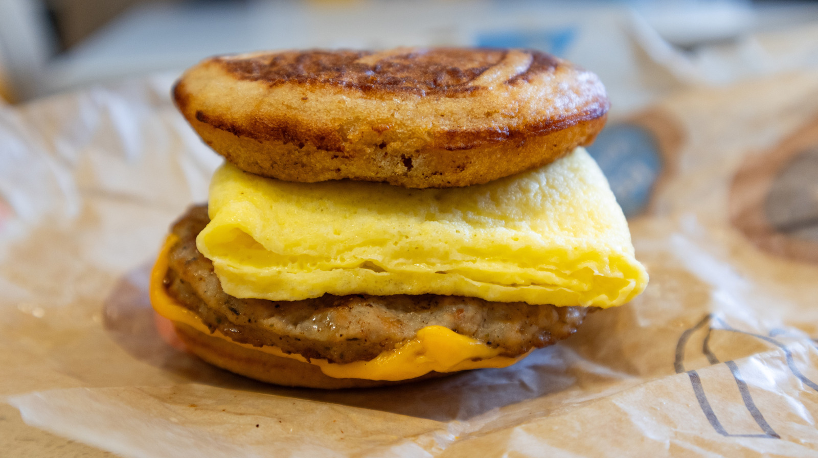 Homemade Sausage McGriddles, image size:1600x896