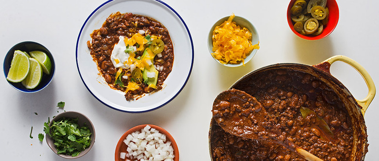 Beef Chili with Pancetta