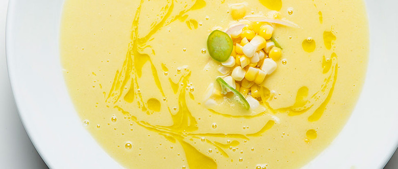 Chilled Corn Soup Recipe