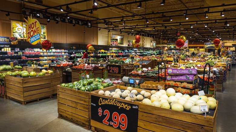 Wegmans produce section