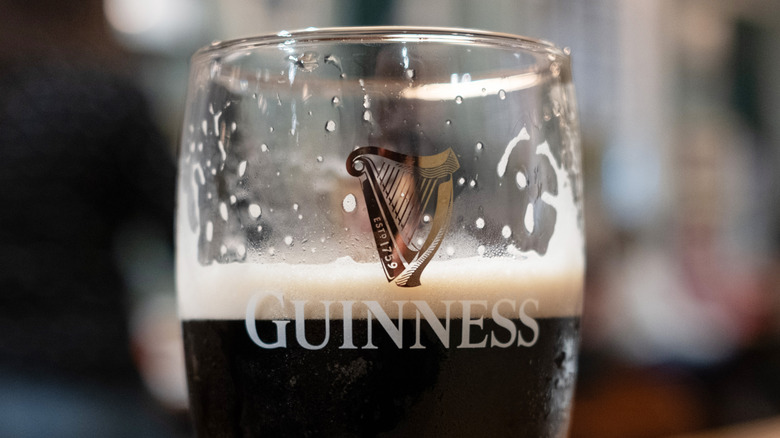 A Guinness sipped enough to "Split the G"