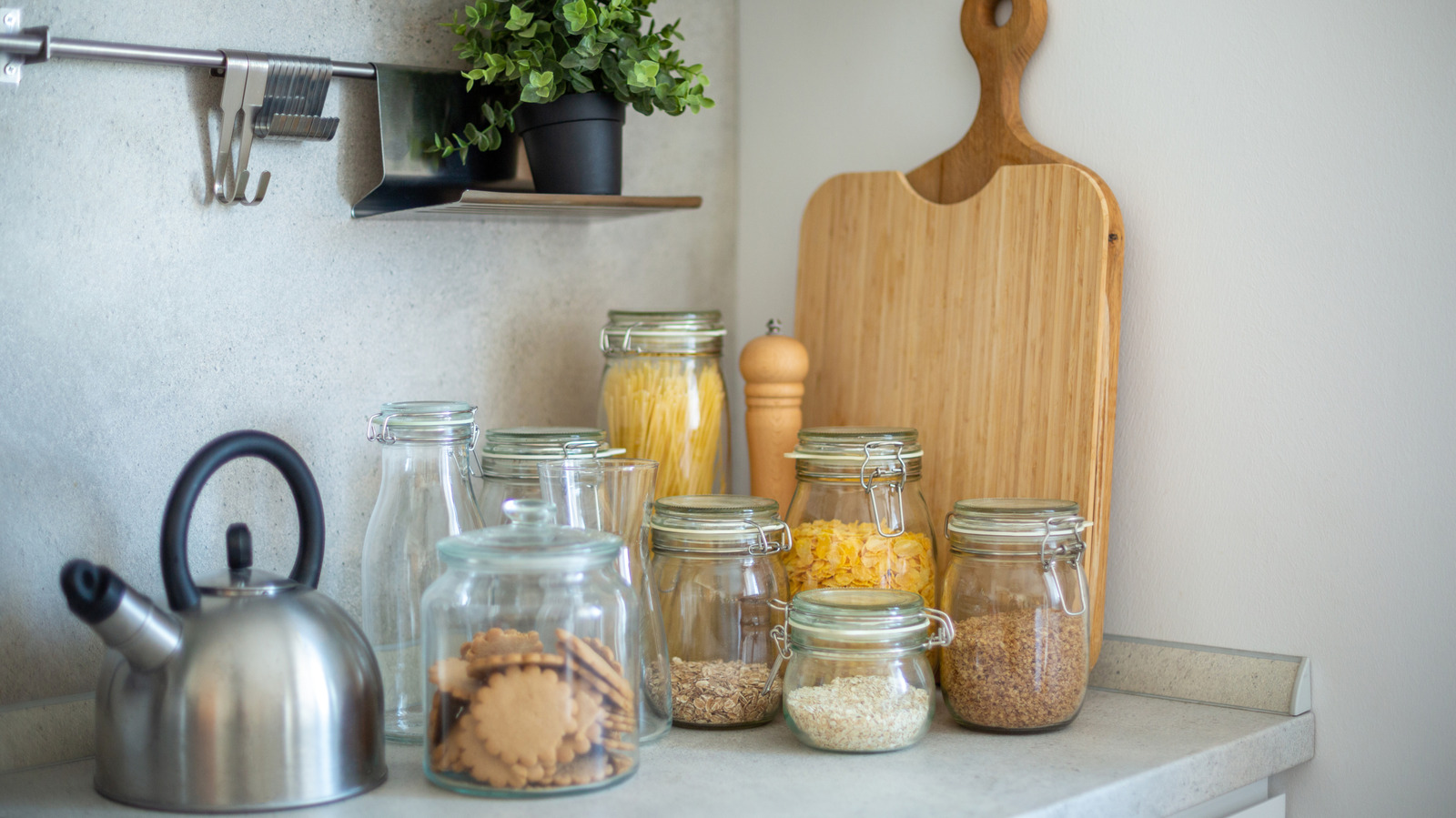 How To Turn Dirt-Cheap Wooden Trays Into A Gorgeous Kitchen Organizer