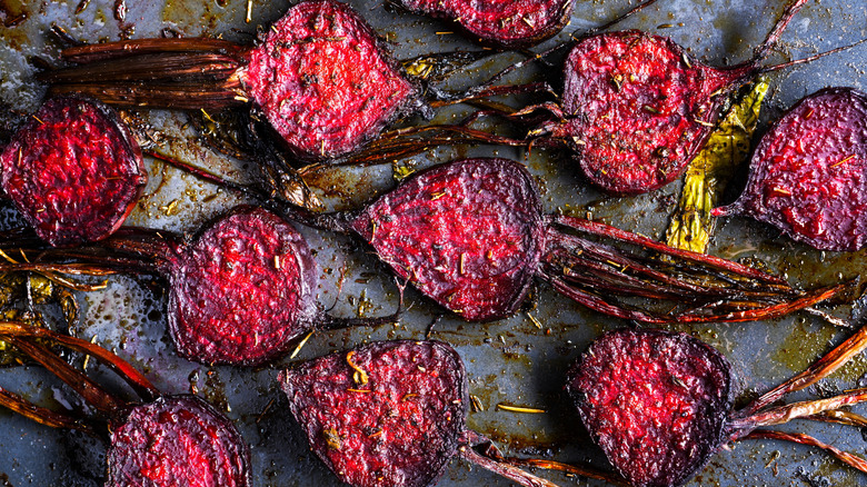 slow roasted beets