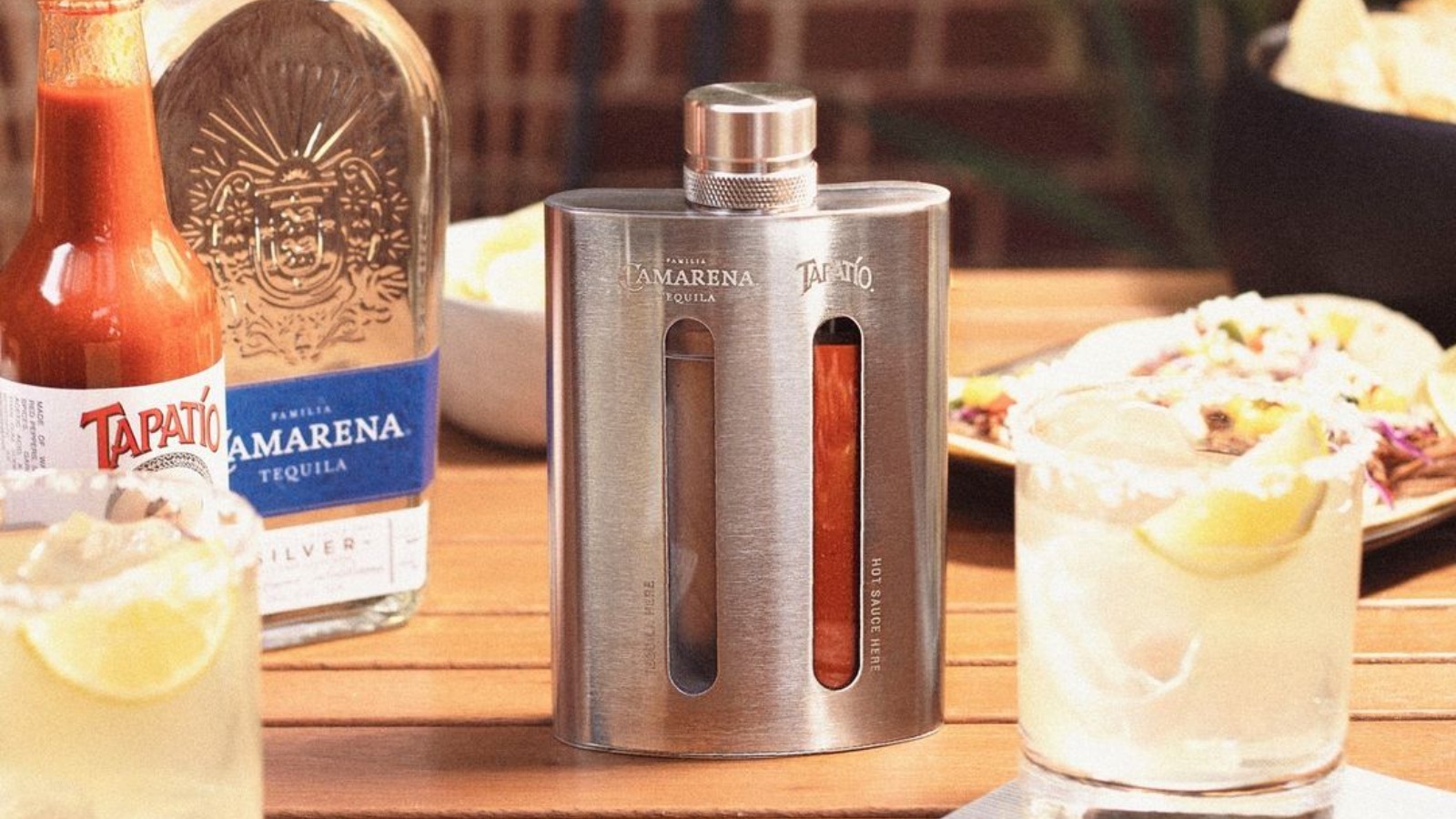 How To Win A Tequila/Hot Sauce Flask From Tapatío And Camarena Tequila