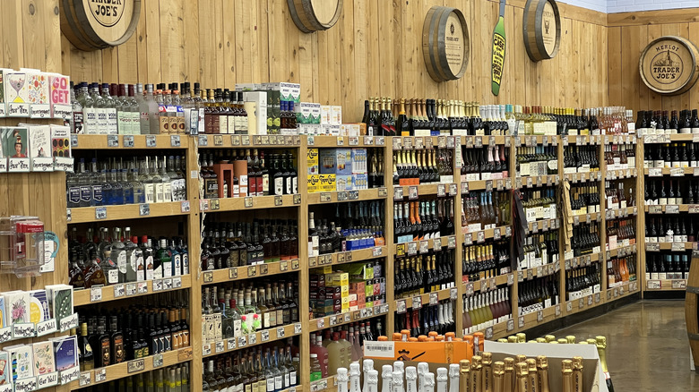 Trader Joe's shelves