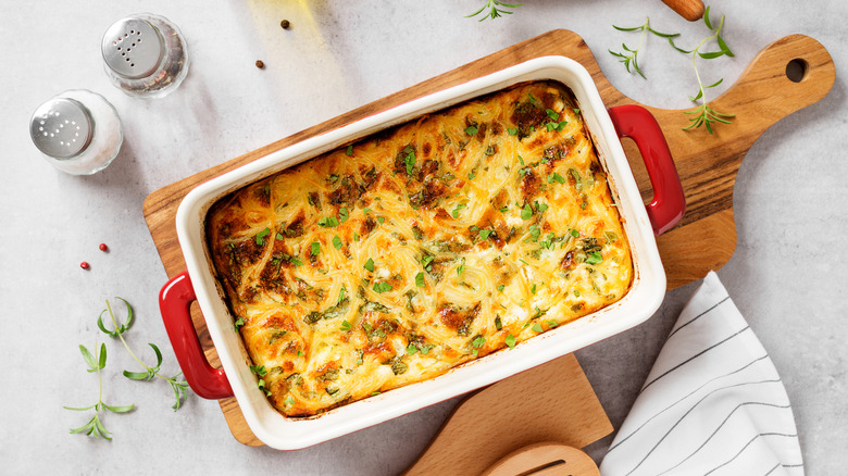 baked spaghetti casserole
