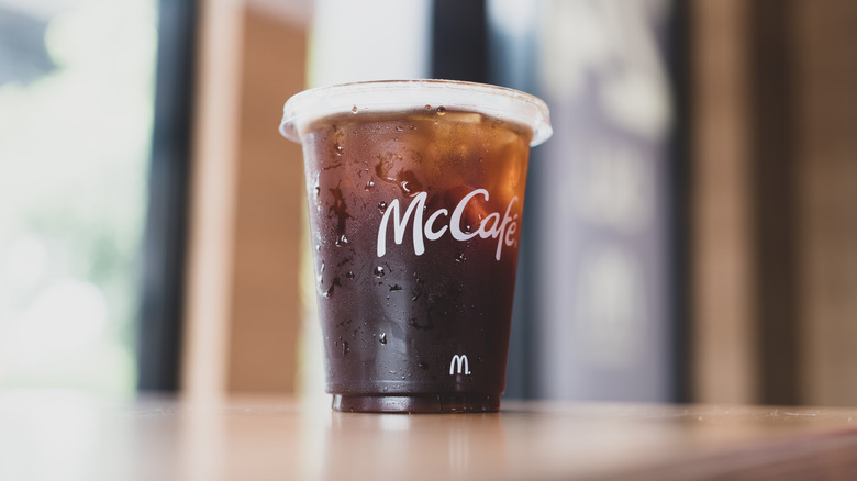 McDonald's McCafe iced coffee