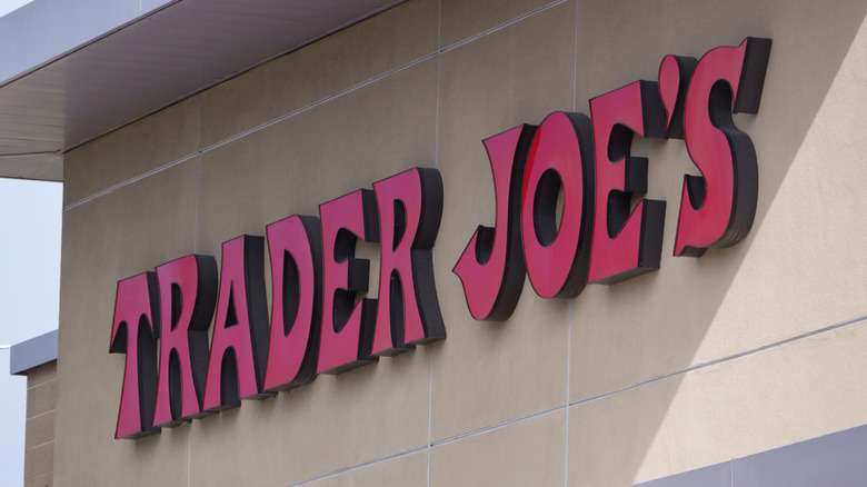 Trader Joe's sign on beige building