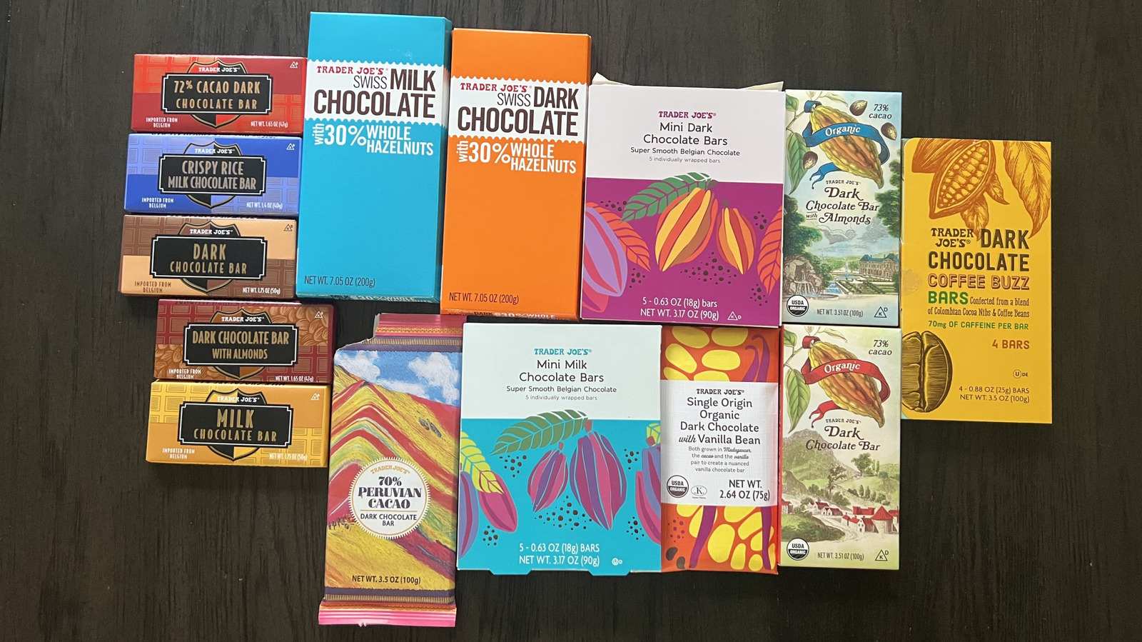 I Tried 14 Chocolate Bars From Traders Joe's And Ranked Them Worst To Best - Tasting Table