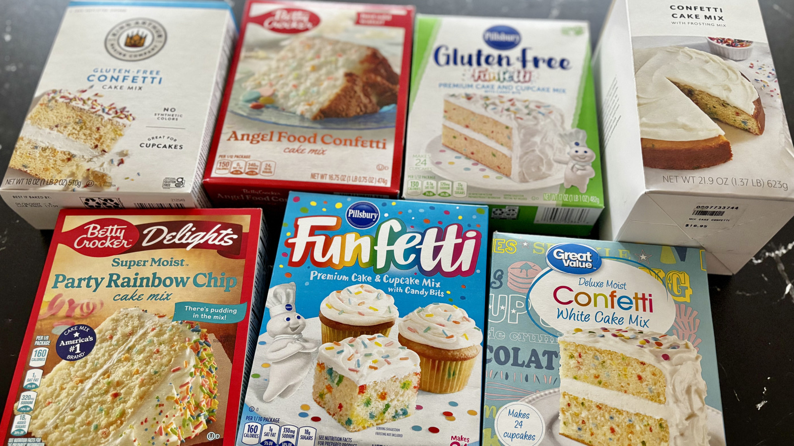 I Tried 7 Funfetti Boxed Cake Mixes And Ranked Them - Tasting Table