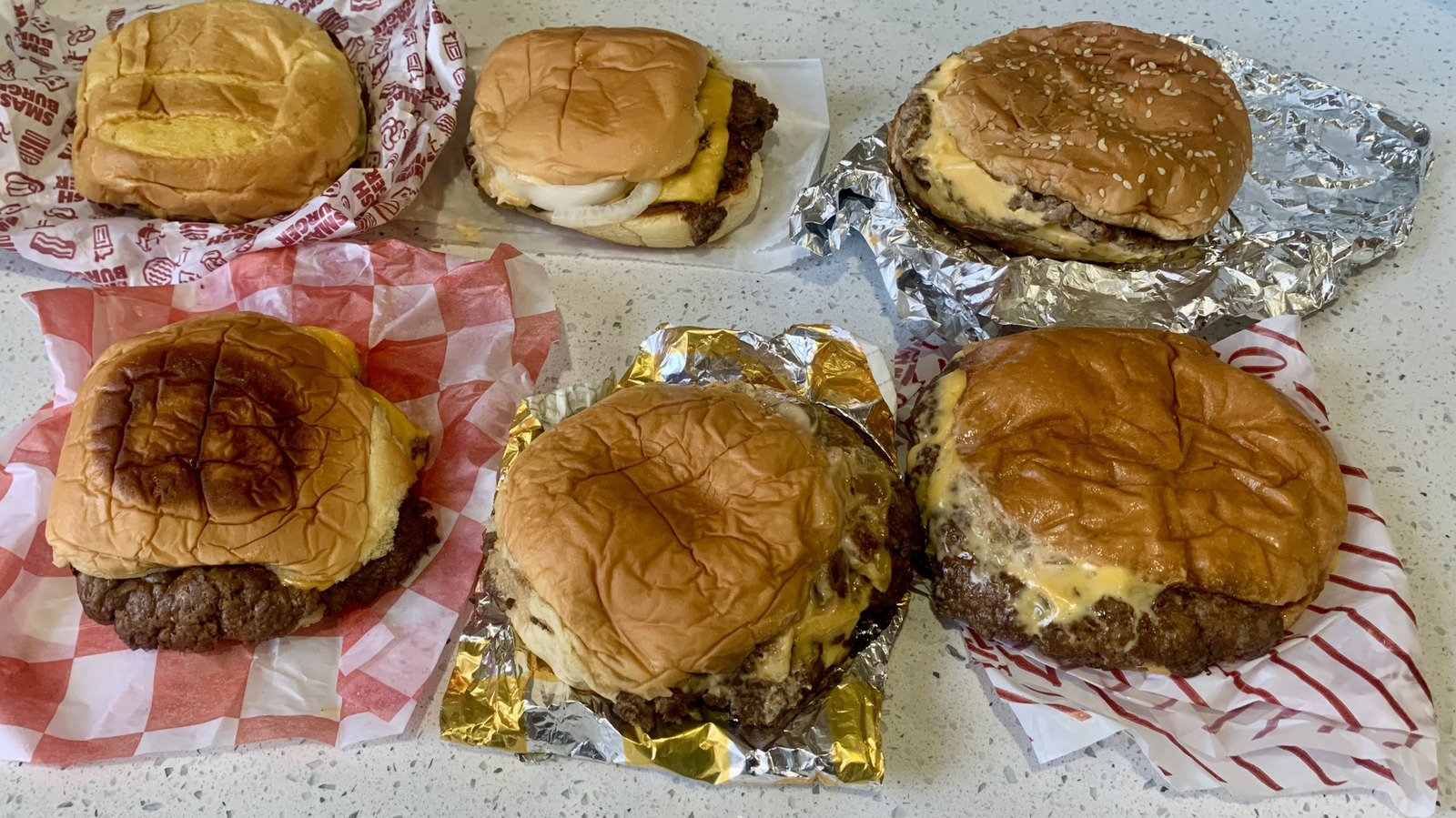 I Tried 7 Smash Burgers From Popular Chains And Ranked Them Worst To Best