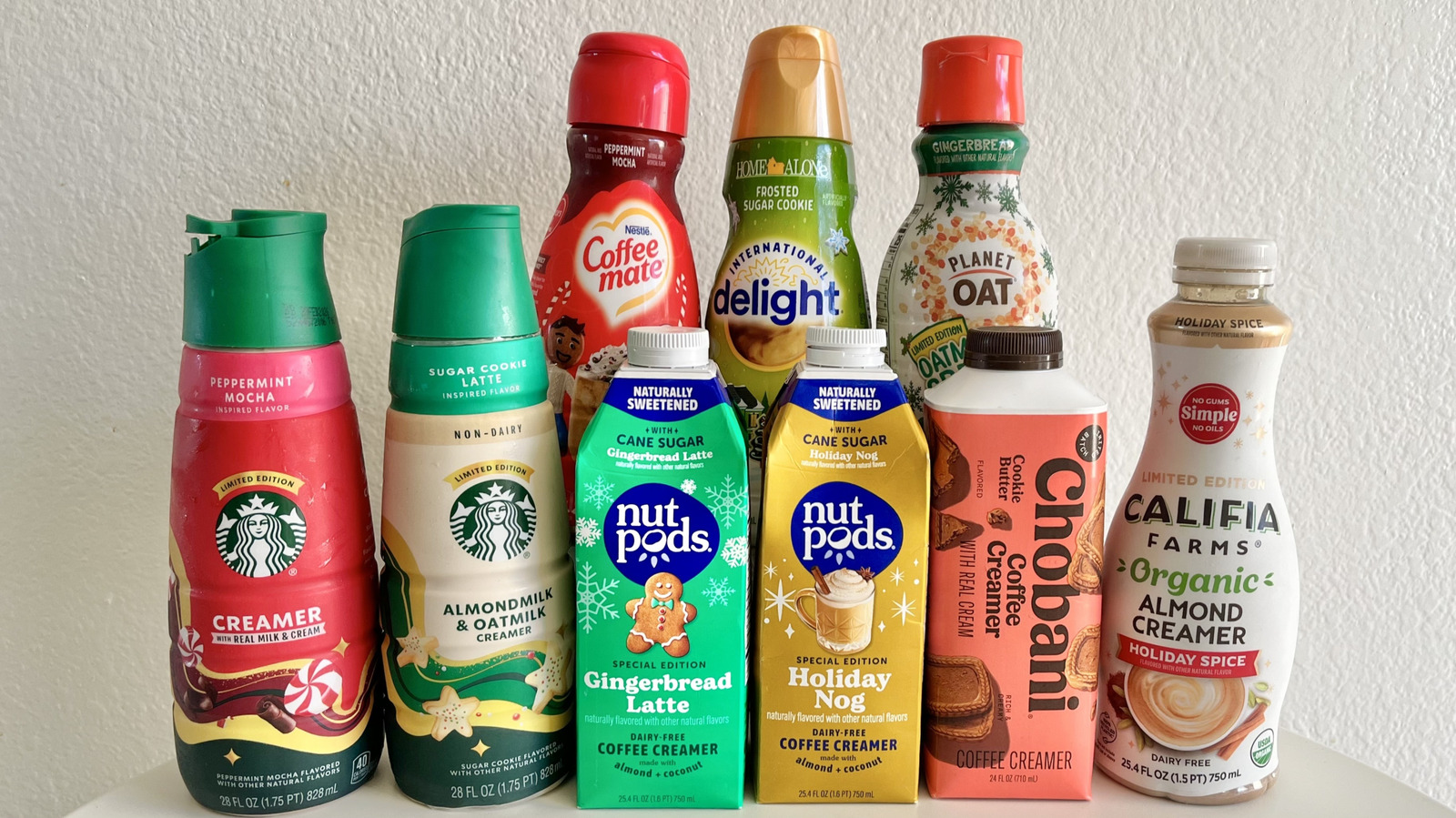 I Tried 9 Store-Bought Holiday Coffee Creamers And Ranked Them Worst To Best - Tasting Table